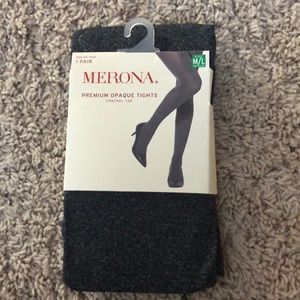 [NWT] Merona Premium Opaque Tights